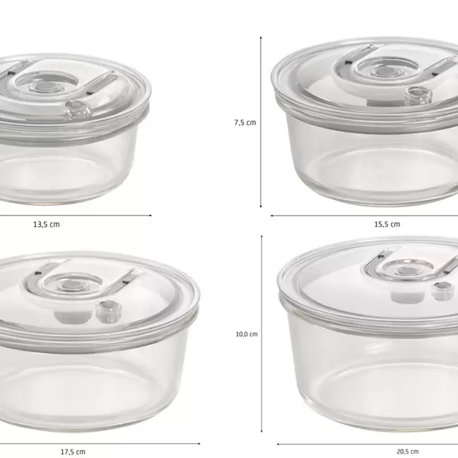 Купить Контейнеры вакуумные CASO, VacuBoxx R -set